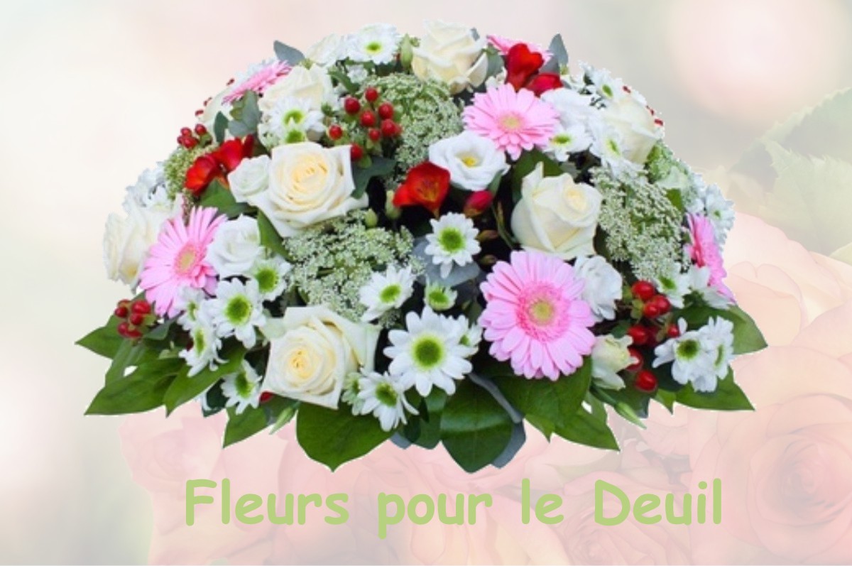 fleurs deuil FRANSU